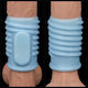 Lovetoy Vibrating Cock Ring Schwanz Blau