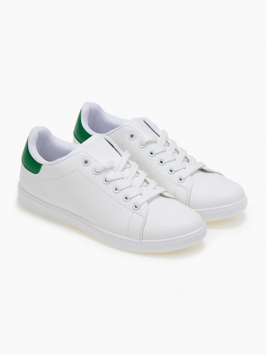 Issue Fashion Basic Femei Sneakers White Green