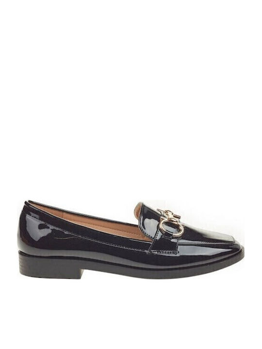 Γυναικεία Loafers σε Μαύρο Χρώμα 28-0003701