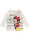 Disney Kids Blouse Long Sleeve Ecru