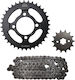 JT Sprockets Chain & Sprocket Kit for Daytona Velos for Triumph Daytona