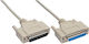 InLine Καλώδιο RS232 25-pin male σε RS232 25-pin female 1.8m (11422M)