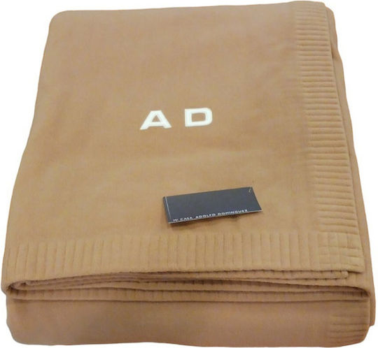 Manterol Casa Κουβέρτα Fleece Υπέρδιπλη 220x240εκ. Μπεζ