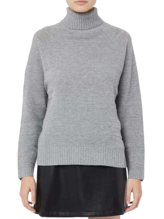 Emme Marella Women's Sweater Turtleneck Gray