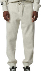 Body Action Men's Fleece Sweatpants with Rubber Gray