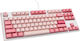 Ducky Wired One 3 Gossamer Gaming Μηχανικό Πληκτρολόγιο Tenkeyless με Cherry MX Red διακόπτες και Φωτιζόμενα πλήκτρα (Αγγλικό US) Λευκό