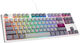 Ducky One 3 Mist Gaming Keyboard Tenkeyless with Cherry MX Blue switches and RGB lighting (English US) White