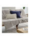 Gofis Home Valkyrie Ριχτάρι Πολυθρόνας Chenille 180x180εκ. elephant grey