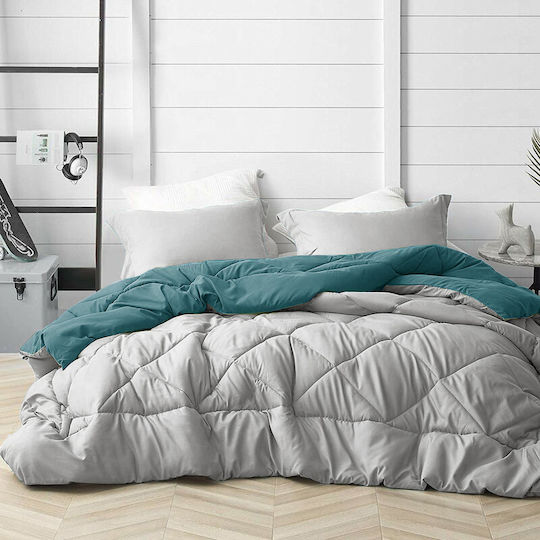 Saray Home Пухено Куинсайз 220x240бр GRI 180 г/м²Gsm