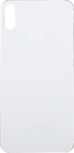 Καπάκι Μπαταρίας Glass Λευκό για iPhone XS Max
