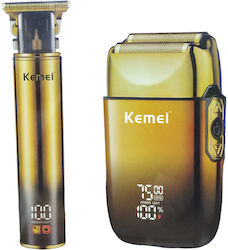 Kemei KM-2131 Ξυριστική Μηχανή Προσώπου με Απλές Μπαταρίες