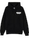 Difuzed Stranger Things Fireball Kapuzenpulli Schwarz