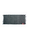 Sidi Home Plast Rug Fireplace Rectangular Leather Dark Gray