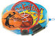 Martin Toys Outdoor Wall Mounted Basketball Hoop with Ball