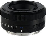 TTArtisan Crop Camera Lens 27mm f/2.8 Pancake for Sony E Mount Black