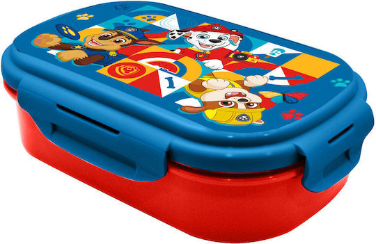 Kids Euroswan Пластмасово детско контейнерче за храна Paw Patrol Многоцветен