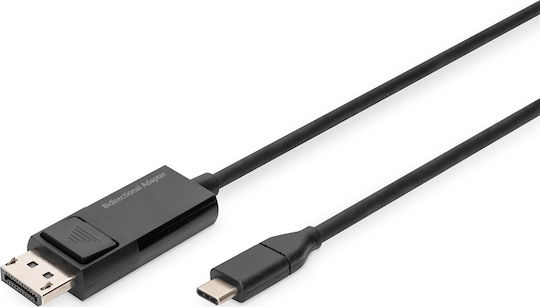 Digitus Convertor USB-C masculin în DisplayPort masculin 1buc AK-300334-020-S