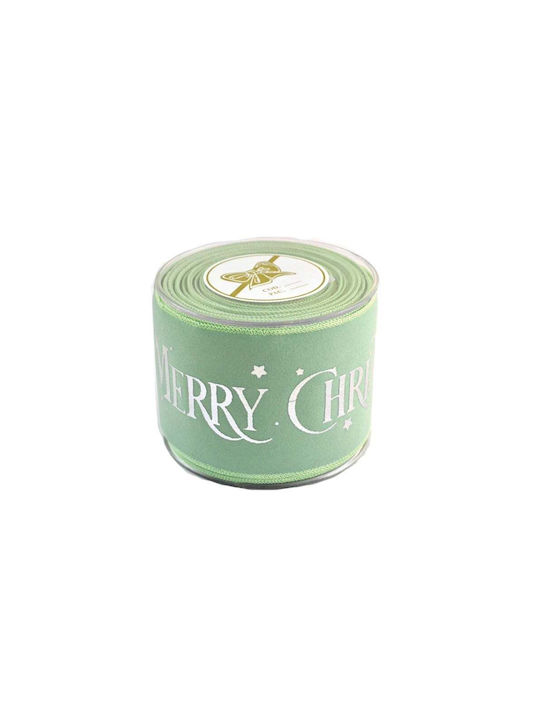 Kappa Decor Christmas Ribbon Green 1pc