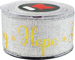 Kappa Decor Weihnachtliche Farbband Gray 1Stück