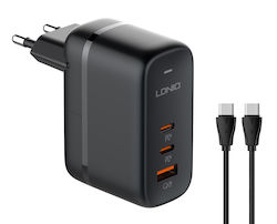 Ldnio Q366 65W με Καλώδιο USB-C - USB-C Ldnio Q366 65W με Καλώδιο USB-C - USB-C