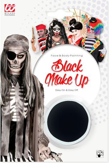 Make Up Αποκριάτικο Face Painting για Halloween 9.6gr Μαύρο