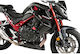 Puig Πλαϊνό Πλαστικό Μοτοσυκλέτας για Honda Hornet Μαύρο