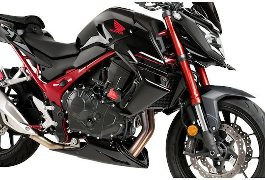 Puig Πλαϊνό Πλαστικό Μοτοσυκλέτας για Honda Hornet Μαύρο