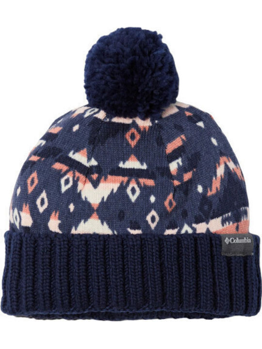 Knitted Beanie Cap Navy Blue