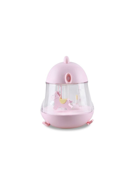 Rabbit & Friends Нощна Светлина LED USB Розова
