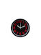 Tradesor Tischuhr mit Zeigern mit Wecker Rote 000303_clock_r