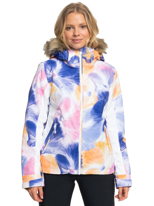 Roxy Jet ERJTJ03429-WBB4 Jachetă pentru Schi & Snowboard Multicolour