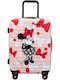 Samsonite Disney Kinder Kabinen Hart Koffer Rosa mit 4 Räder Höhe 55cm