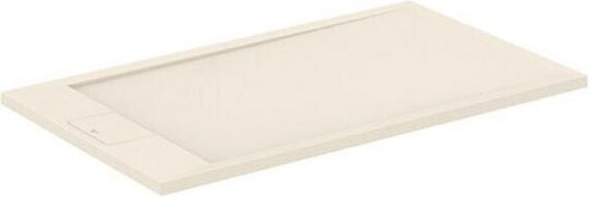 Ideal Standard Ultra Flat S I Life Правоъгълена Душ от изкуствен камък 90x70см Бежов