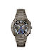 Guess Headline Uhr Batterie mit Gray Metallarmband