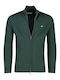 Men's Knitted Cardigan Green