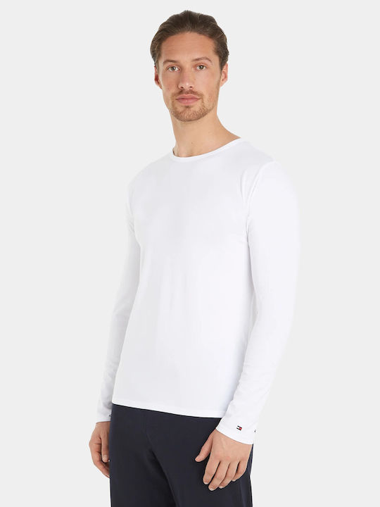 Tommy Hilfiger Мъжки Тениски Дълъг Ръкав в Бял ...