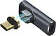 Powertech Μετατροπέας USB-C male σε USB-C female Γκρι 1τμχ PTH-108