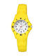 Q&Q Kids Analog Watch with Rubber/Plastic Strap Yellow