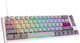 Ducky Wired One 3 Mist Sf Gaming Μηχανικό Πληκτρολόγιο 65% με Cherry MX Speed Silver διακόπτες και RGB φωτισμό (Αγγλικό US) Λευκό