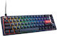 Ducky Wired One 3 Cosmic Sf Gaming Mechanical Keyboard 65% with Cherry MX Red switches and RGB lighting (English US)