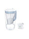 Brita Glass Jug with 1 Replacement Filter 2500ml