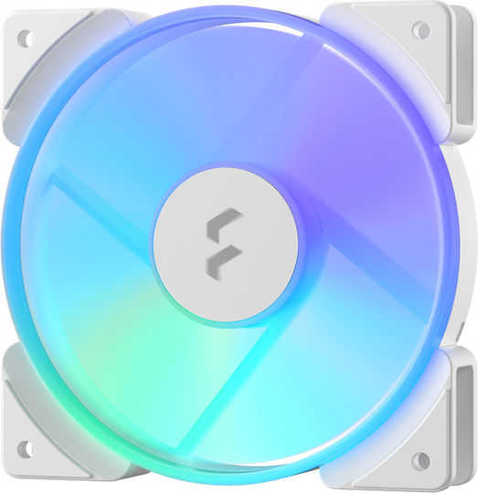 Fractal Design Prisma AL-12 PWM Case Fan 120mm (2000rpm / 85.71cfm) με ARGB Φωτισμό και Σύνδεση 4-Pin Λευκό