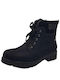 Rieker Women's Combat Boots Black