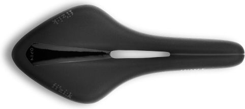 Fizik Arione R1 Open Large Carbon Braided Black Bicycle Saddle Racing