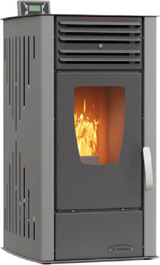 Thermiki Aero 8 Pelletofen Lufttherm 7.98kW Grau