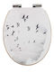 Eurocasa Toilettensitz Kunststoff 43cmx36cm Mehrfarbig