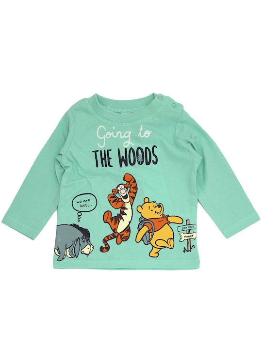 Disney Kids Blouse Long Sleeve Green