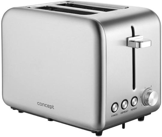 Concept Φρυγανιέρα 2 Θέσεων 950W Inox