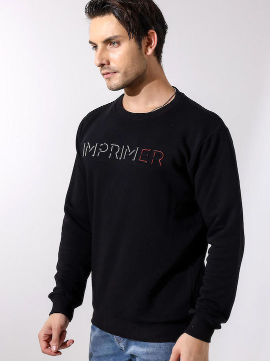 Privato Herren Sweatshirt Schwarz