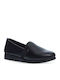 Дамски Slip-On Кожени Черни